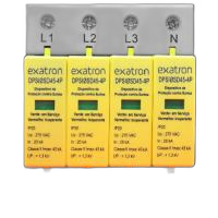 Dispositivo  prot.  contra surto 4p 45ka bivolt