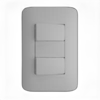 Conj.4x2 2 interruptores simples 10a/250v