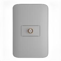 Conj.4x2 1  tomada de teve cabo coaxial