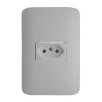 Conj.4x2 1 tomada 2p+t 10a/250v