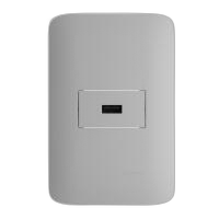 Conj.4x2 1 tomada usb 5v 2.1a