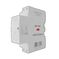 Contator modular rele magnetico 2 polos 2nf 40a 220v
