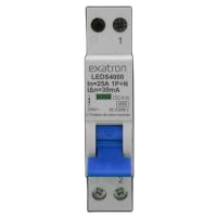 Dispositivo proteção interr.dr+prot.sob.corr.1p+ni=25a prot.30ma4,5ka ac