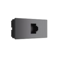 Modulo 1/3 tomada de telefone rj-11 (2fios) chumbro