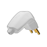 Plugue desmontavel movel 2p+t 10a/250v 90g