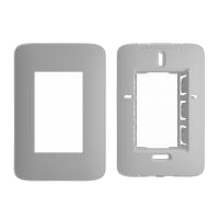 Placa 4x2 3/3 + suporte