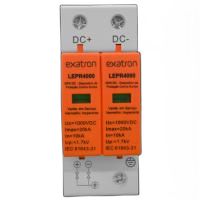 Dispositivo prot. surto slim dc bivolt 2p-2vdr, 1000vdc, 10ka, imax 20ka      
